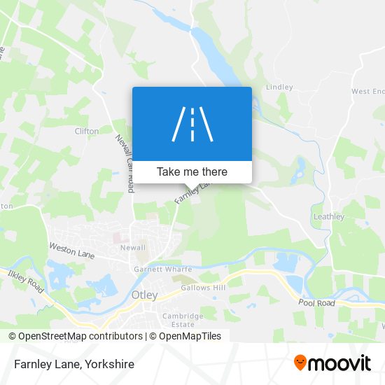 Farnley Lane map