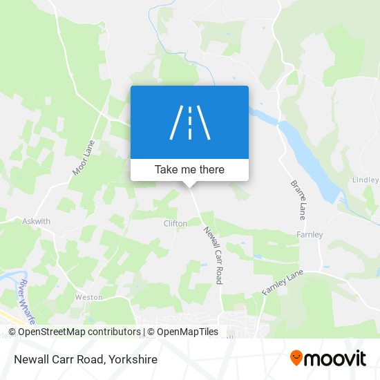 Newall Carr Road map