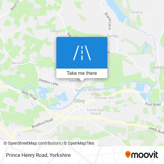 Prince Henry Road map