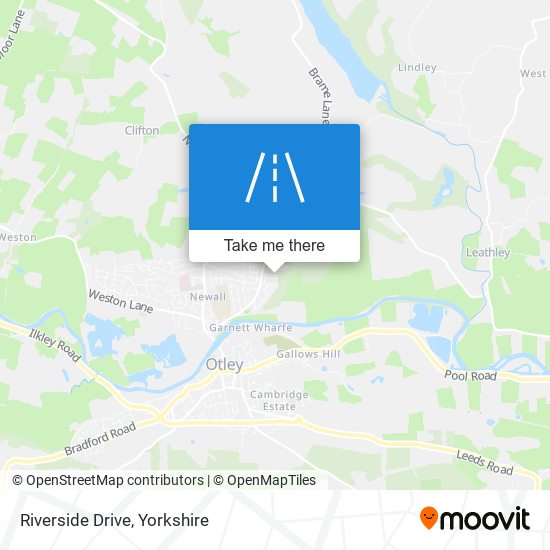 Riverside Drive map
