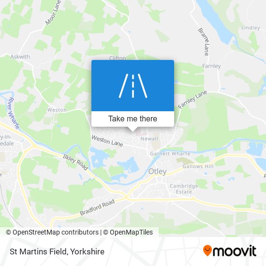 St Martins Field map