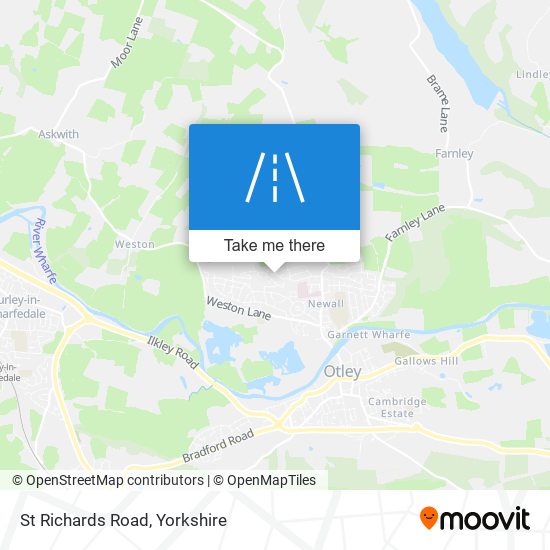 St Richards Road map