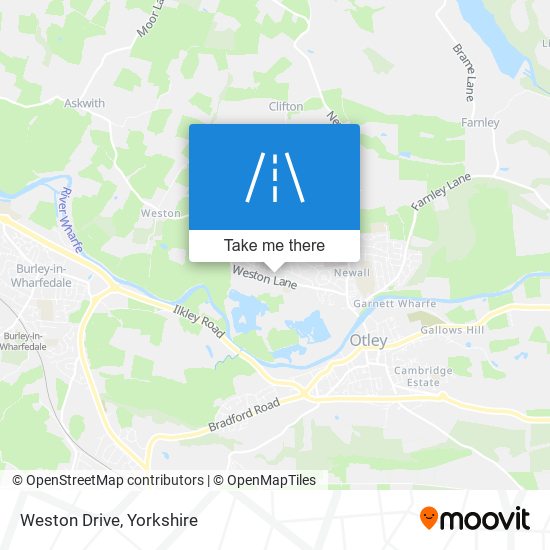Weston Drive map