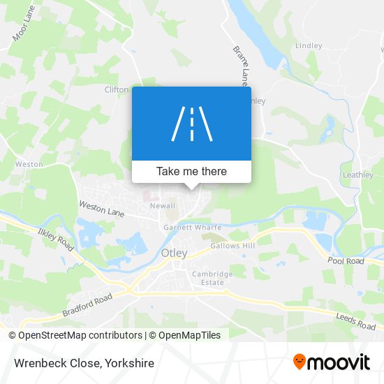 Wrenbeck Close map