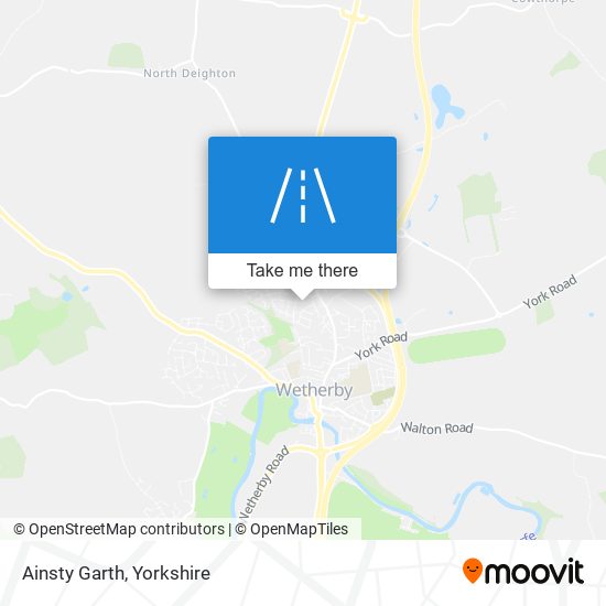 Ainsty Garth map
