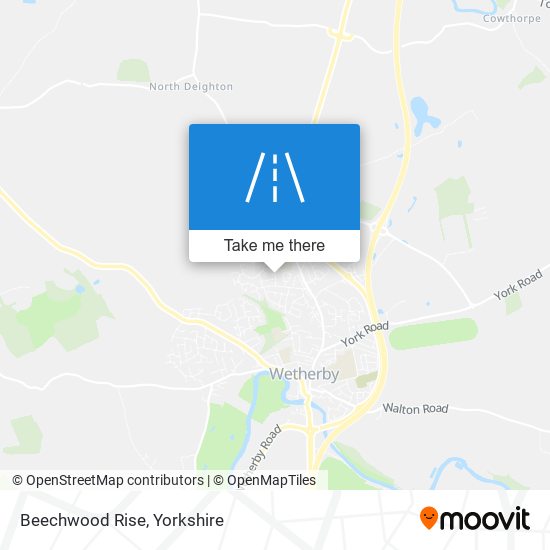 Beechwood Rise map