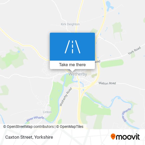 Caxton Street map