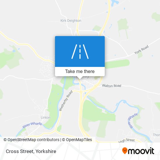 Cross Street map