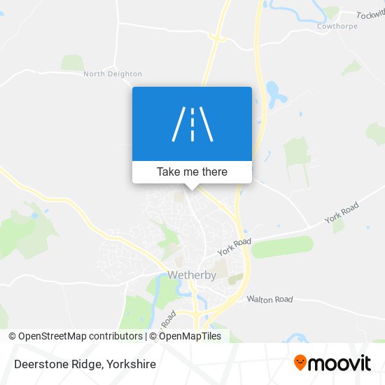 Deerstone Ridge map