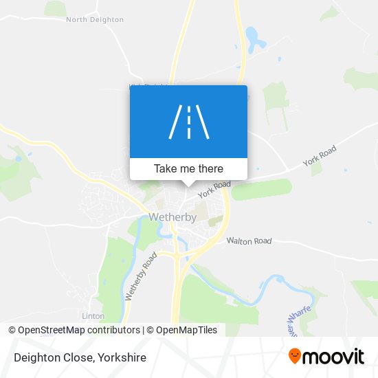 Deighton Close map