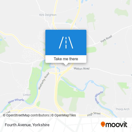 Fourth Avenue map