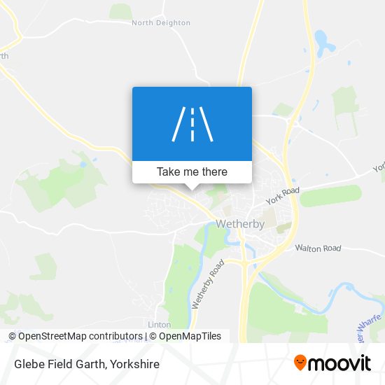 Glebe Field Garth map
