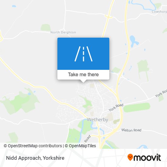 Nidd Approach map