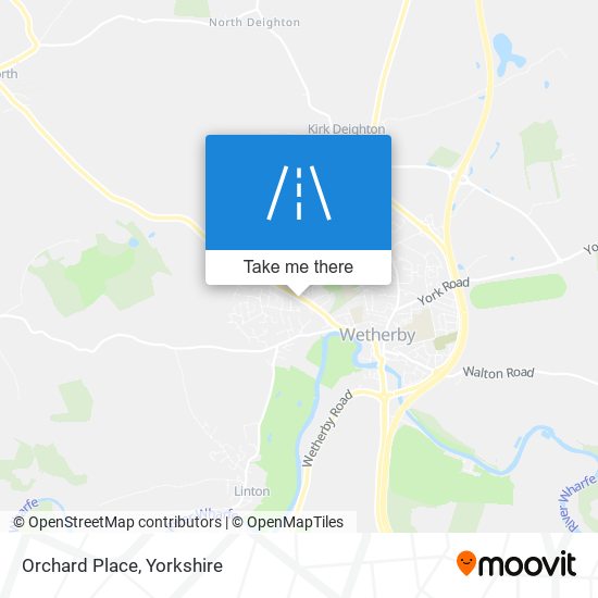 Orchard Place map