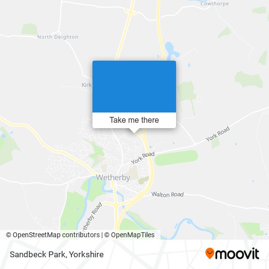 Sandbeck Park map