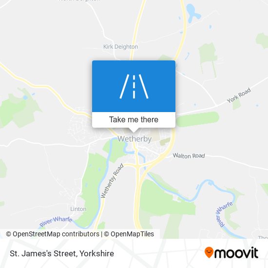 St. James's Street map
