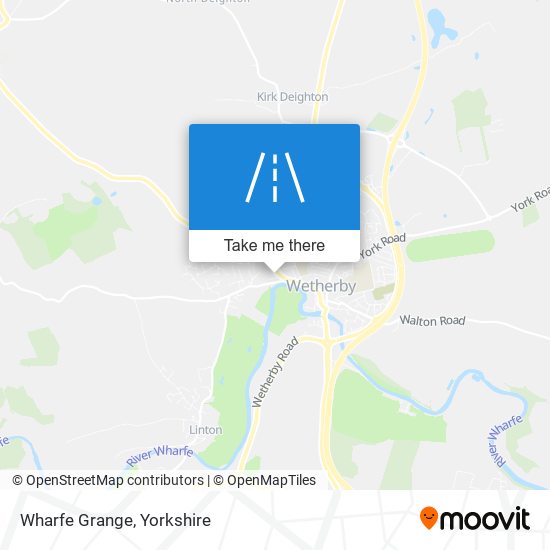 Wharfe Grange map