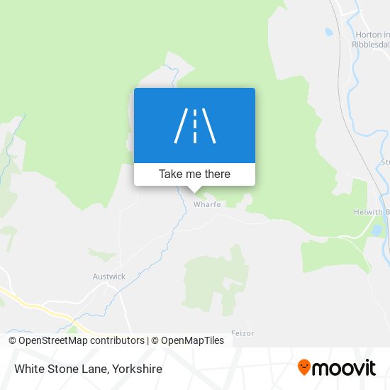 White Stone Lane map