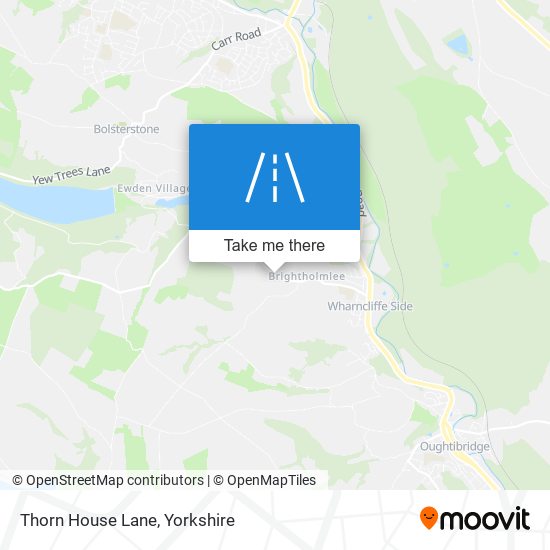 Thorn House Lane map