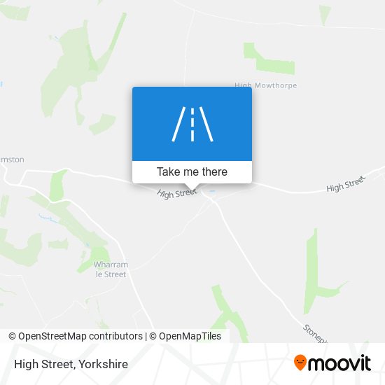 High Street map