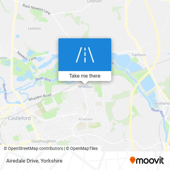 Airedale Drive map