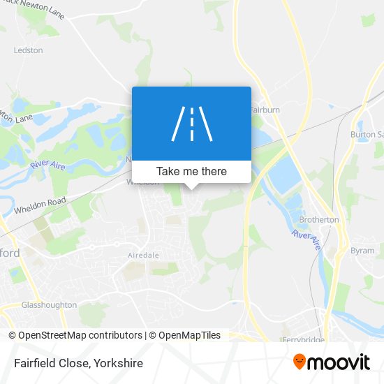 Fairfield Close map