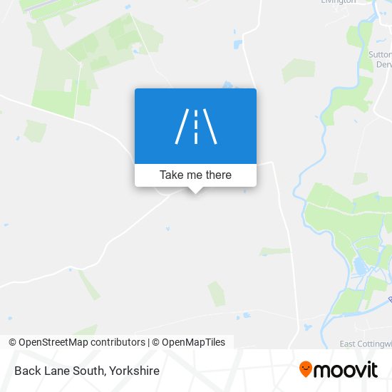 Back Lane South map