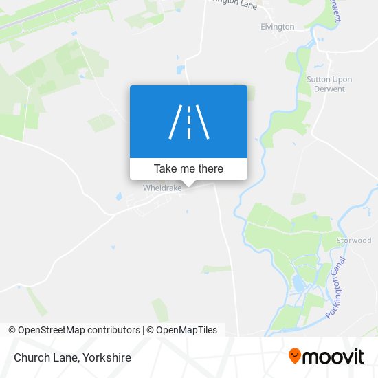 Church Lane map