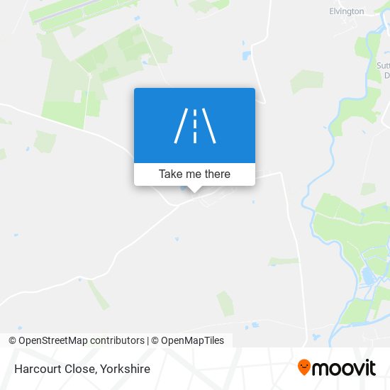 Harcourt Close map