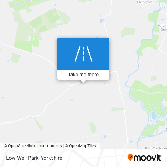 Low Well Park map