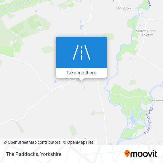 The Paddocks map
