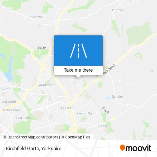Birchfield Garth map