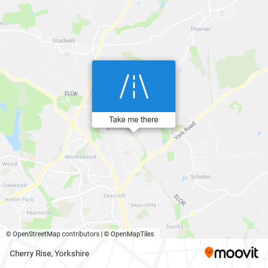 Cherry Rise map