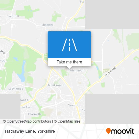 Hathaway Lane map