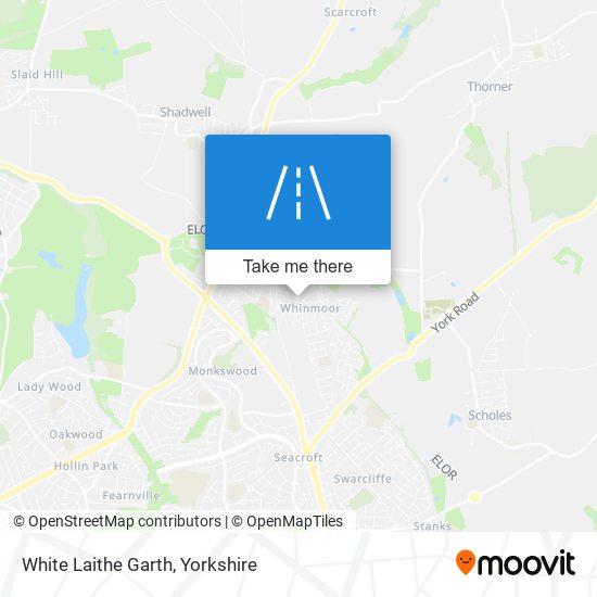 White Laithe Garth map