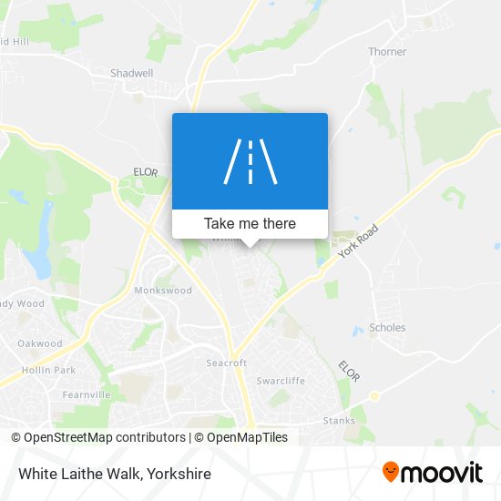 White Laithe Walk map