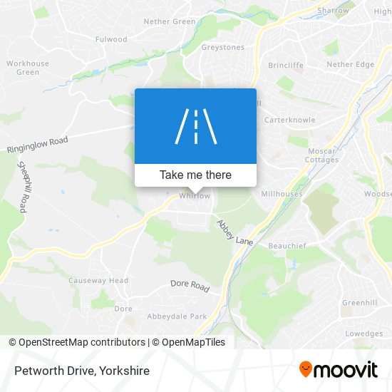 Petworth Drive map