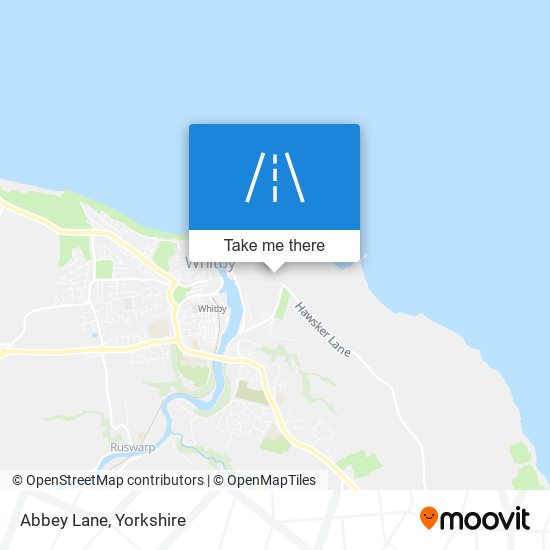 Abbey Lane map