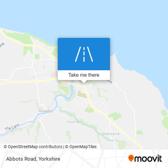 Abbots Road map