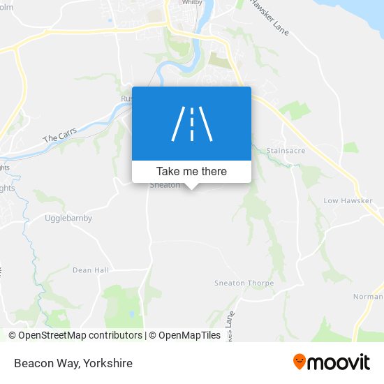 Beacon Way map