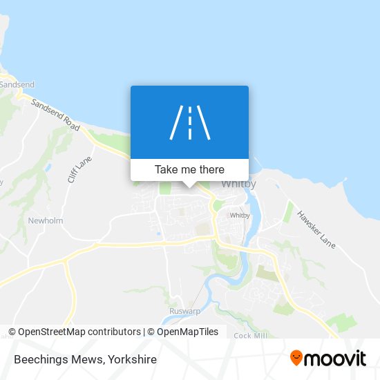 Beechings Mews map