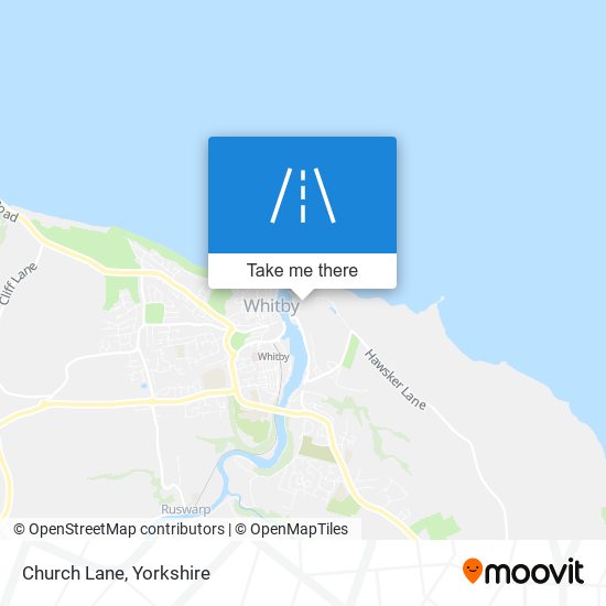Church Lane map
