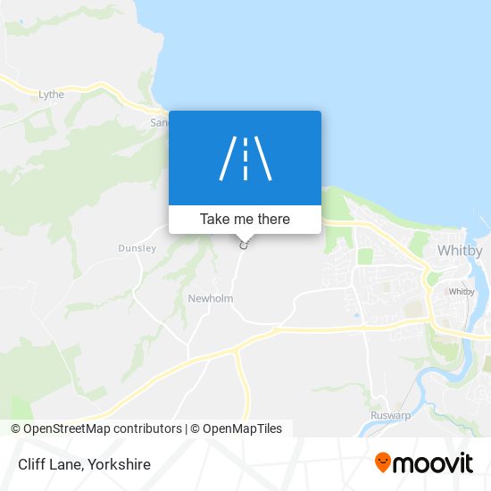 Cliff Lane map