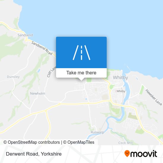 Derwent Road map