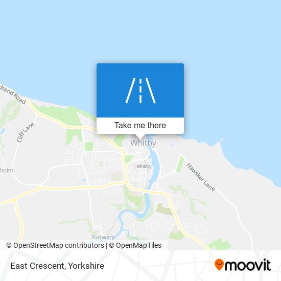 East Crescent map