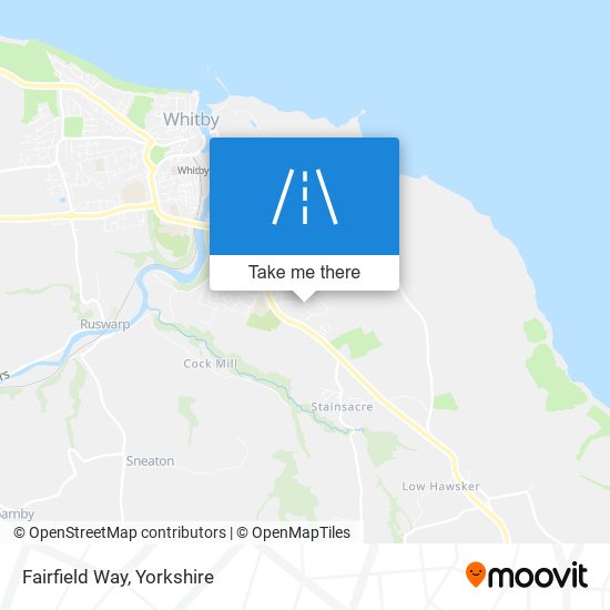 Fairfield Way map