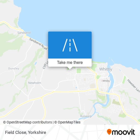 Field Close map