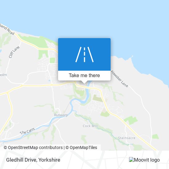 Gledhill Drive map