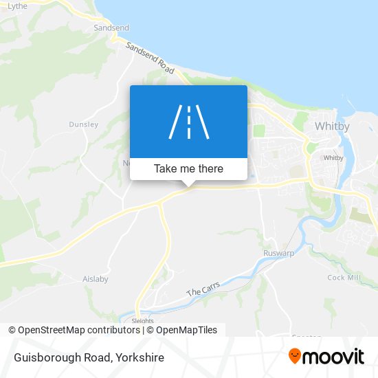 Guisborough Road map