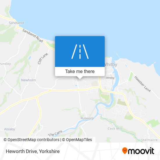Heworth Drive map